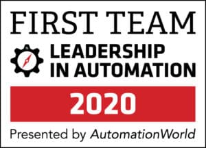 Opto 22 Award for Leader in Automation 2020